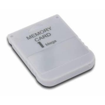 PS1 1MB Memory Card Grijs (Third Party) (Nieuw), Consoles de jeu & Jeux vidéo, Consoles de jeu | Sony PlayStation 1, Ophalen of Verzenden