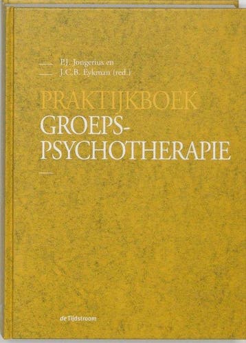 Praktijkboek groepspsychotherapie - Jongerius, Boeken, Verzenden, Nieuw