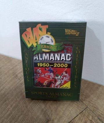 Back to the Future - - Film rekwisiet Almanak in beperkte, Nieuw