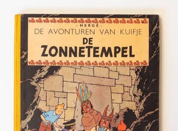 Kuifje 14 - De Zonnetempel - A49 - 1 Album - Eerste druk -, Boeken, Nieuw