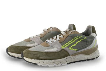 Floris van Bommel Sneakers in maat 43½ Groen, Kleding | Heren, Schoenen, Overige kleuren, Verzenden, Floris van Bommel, Zo goed als nieuw