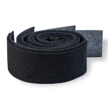 HQ Ventifilter voor ventilatierooster - 90 mm hoog., Verzenden