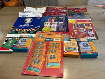 2016, 2024, 2010, 2018 Panini UEFA Euro 2016-2024 Wk, Collections
