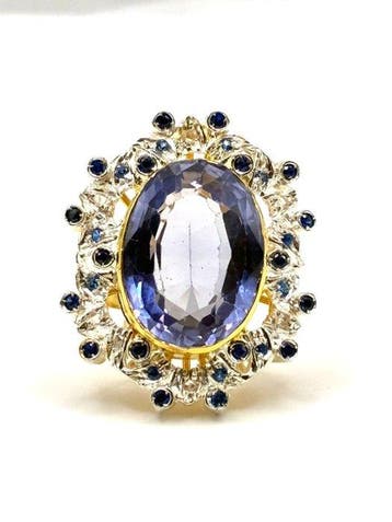 Sans prix de réserve - Bague de cocktail - 9 carats Or