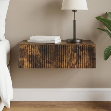 vidaXL Wandgemonteerde Zijtafel 59 x 34,5 x 17 cm Bewerkt, Verzenden