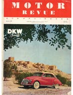 1957 MOTOR REVUE MAGAZINE 21 DUITS