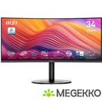 MSI Modern MD342CQP 34  Wide Quad HD Curved VA USB-C monitor, Verzenden, Nieuw