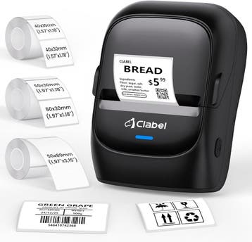 CLABEL Draagbare Etikettenprinter | 34% Retour deal, pak..., Verzenden, Etiket