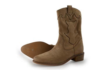 Wysh Cowboy laarzen in maat 37 Bruin, Bruin, Verzenden, Zo goed als nieuw, Wysh