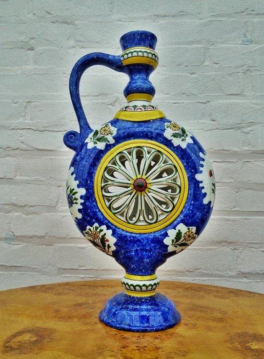 Boch Frères - Chambre des Peintres de Delft - Zeldzame, Antiquités & Art, Antiquités | Verre & Cristal