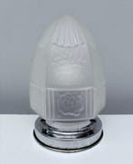 Plafondlamp - Verchroomd Messing - Art Deco Plafonnière