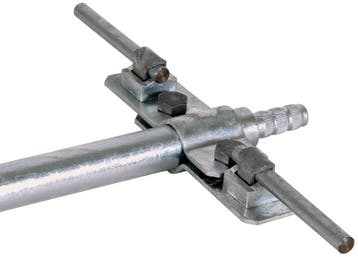 Dehn Support de connexion pour tiges de terre STTZN - 625012, Bricolage & Construction, Verzenden