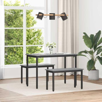 vidaXL Bank Grijs Sonoma 80 x 35 x 45 cm Bewerkt hout, Verzenden