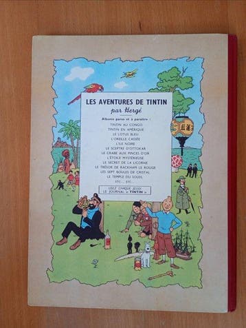 Tintin T3 - Tintin en Amérique (B3) - C - 1 Album - Herdruk, Boeken, Stripverhalen, Nieuw