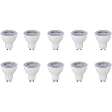 LED Spot 10 Pack - Dimbare Witte Spot 6W LED Lamp met GU10 F, Verzenden