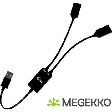 I-tec U3CBLHUB2A USB-kabel, Computers en Software, USB Sticks, Verzenden, Nieuw