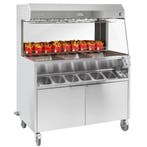 Frietwarmhoud-/Zoutstation | RVS | 50°C/90°C |, Verzenden, Nieuw in verpakking