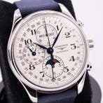 Longines - Boxed!! Master Collection Chronograph Moonphase -