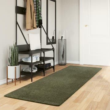 vidaXL Vloerkleed HUARTE laagpolig zacht wasbaar 80x250 cm, Verzenden