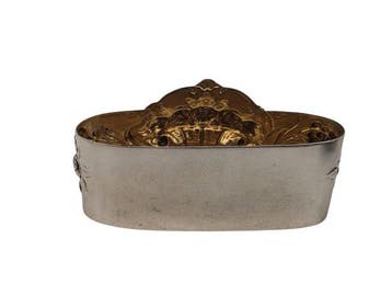 Rond de serviette - Argent 833 - Pain, Vin et Fleurs