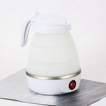 TeaTime Opvouwbare Waterkoker - Wit - Waterkokers -, Nieuw