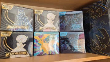 Pokémon - 9 Elite trainer box - Pokemon Carte Booster Box &