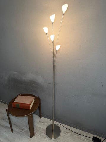 Boxford - Jan des Bouvrie - Staande lamp - Messing, Glas,, Maison & Meubles