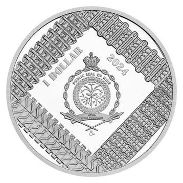 Niue. 1 Dollar 2024 1 oz $1 Niue Armoured Vehicles