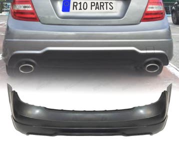 Pare Chocs Arriere Pour Mercedes Classe C W204 12-15 Look Am, Autos : Pièces & Accessoires, Verzenden