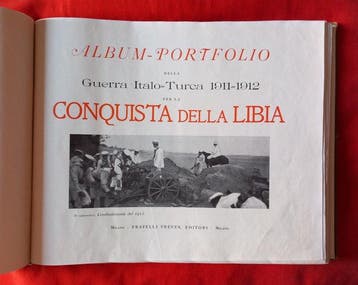 A.V. - Album Portfolio della Guerra Italo-Turca per la