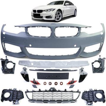 Sportlook M-Pakket Voorbumper BMW 4 Serie F32 F33 F36 B2400, Auto-onderdelen, Nieuw, Voor, BMW, Bumper