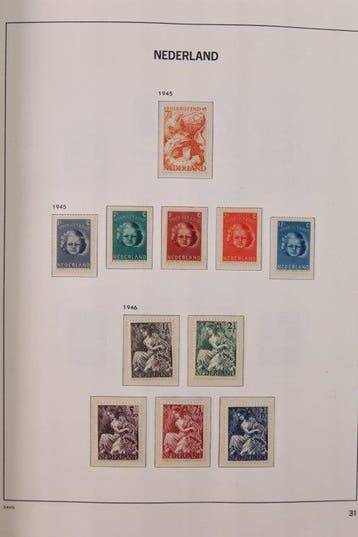 Pays-Bas 1945/1980 - À lexception dune seule série,, Timbres & Monnaies, Timbres | Pays-Bas