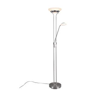Trio ORSON vloerlamp | LED | nikkel mat met albast | 32,5 x, Huis en Inrichting, Verzenden, Nieuw