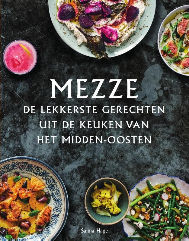 Mezze 9789000364374 Salma Hage, Livres, Livres de cuisine, Envoi