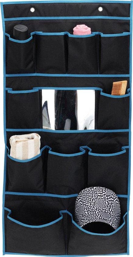 2dekans | Redcliffs Tentorganizer met Spiegel - 11 Vakken -, Maison & Meubles, Accessoires pour la Maison | Miroirs, Enlèvement ou Envoi