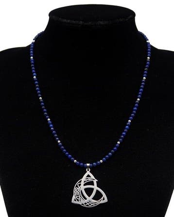 Lapis lazuli - Triquetra van de Keltische Druïde – Heilige