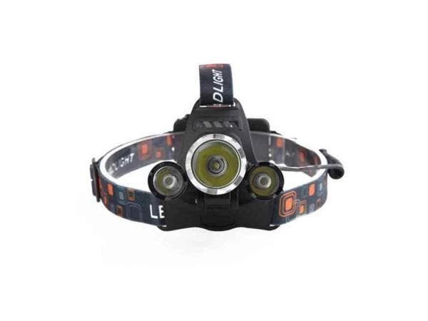 Veiling - iBello LED hoofdlamp 5000 lumen, Caravanes & Camping, Accessoires de camping