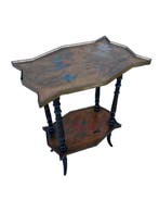 Table dappoint - Frans antiquités - Bois, Cuivre