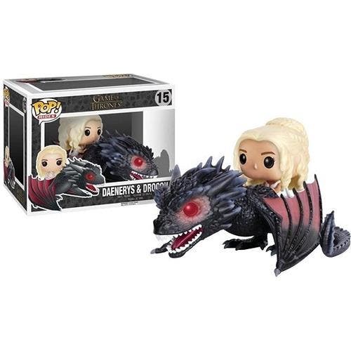 Funko Pop! Game of Thrones - Daenerys and Drogon #15, Collections, Jouets miniatures, Envoi