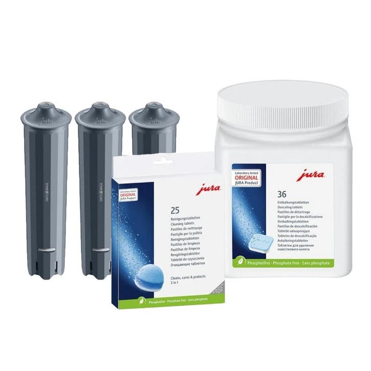 Jura Onderhoudsset Filterpatronen + Ontkalkingstabletten +, Electroménager, Accessoires de machine à café, Envoi