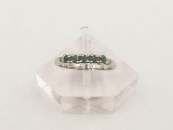 Ring - 18 karaat Witgoud, Nieuw