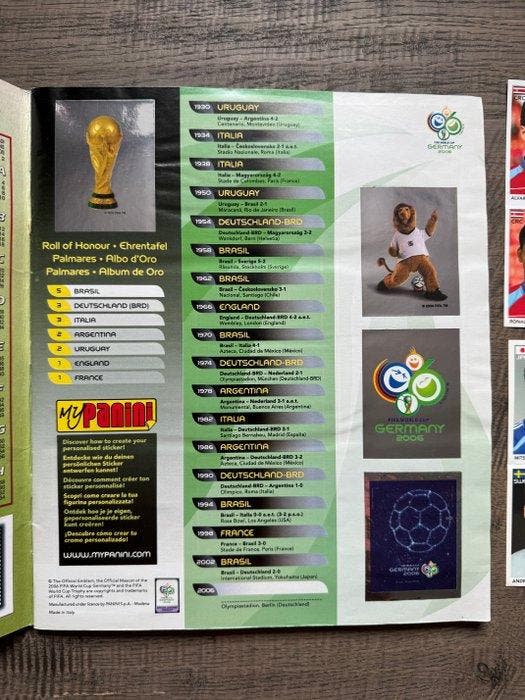 Panini WC Germany 2006 Lionel Messi, Ronaldo, Luka Modric,, Collections, Autocollants