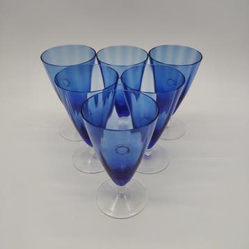 V.Nason&C - Drinkset (6) - Wereldcollectie - Muranoglas -