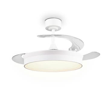 Trio KERAVA VENTILATOR plafondlamp | LED | wit | Ø 106 cm |, Verzenden, Nieuw