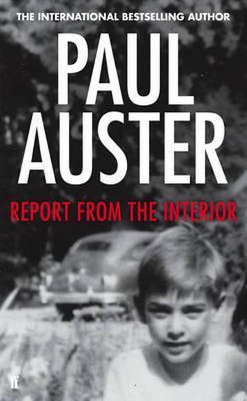 Report from the Interior 9780571303687 Paul Auster, Verzenden, Paul Auster