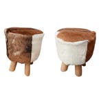 Set van 2 Krukjes nieuw Set van 2 krukjes, Ophalen of Verzenden
