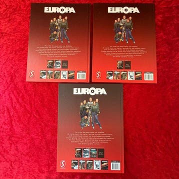 Europa 1 t/m 3 - Complete reeks HC - 3 Album - EO -, Nieuw