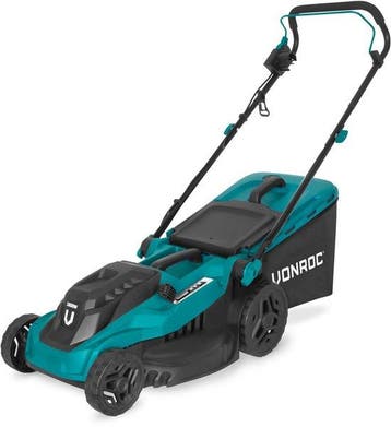 2dekans | VONROC Grasmaaier - 1600W – 38 cm maaibreedte -, Ophalen of Verzenden