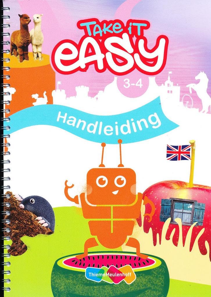 Take it Easy Handleiding groep 3-4, Livres, Livres scolaires, Envoi