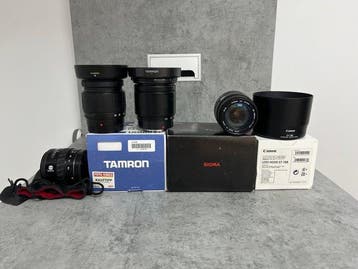 Tamron, Minolta, Sigma, Canon Mixed DSLR Zoom Lens Selection, Nieuw